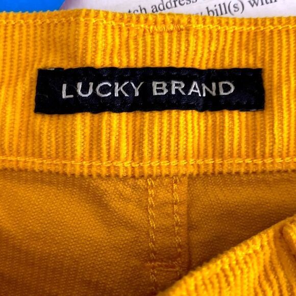 Lucky Brand Mustard Flare Jeans - Picture 4 of 6